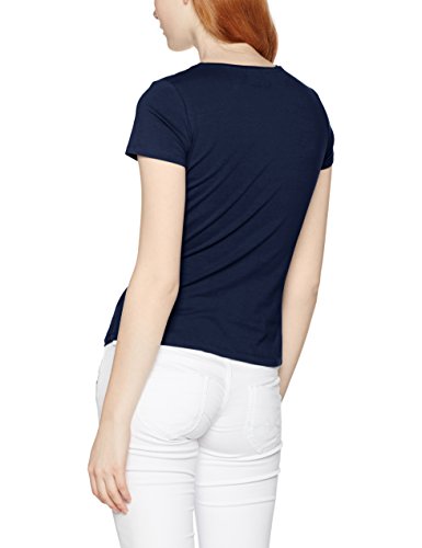 Pepe Jeans New Virginia, Camiseta Para Mujer, Azul (Navy), X-Small