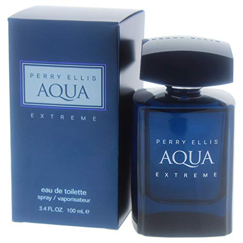 Perry Ellis Aqua Extreme Eau De Toilette Spray, 3.4 oz