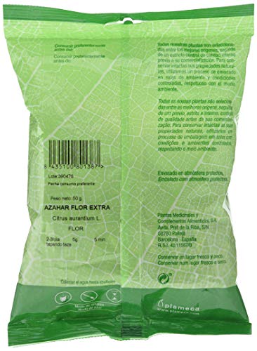 Plameca Azahar Flor Extra Bolsa 50Gr. 50 ml