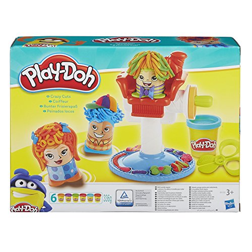 Play Doh - Kit de peluquería Peinados Locos (Hasbro B1155EU4)