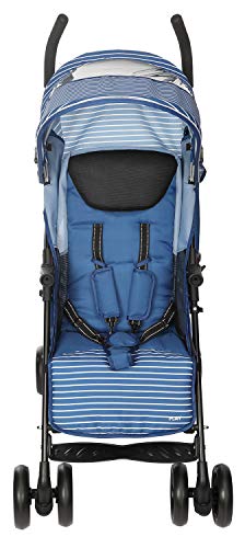 Play Funky 160 - Silla de paseo plegable tipo paraguas, Nautic Blue