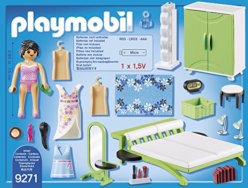 PLAYMOBIL City Life Dormitorio, a Partir de 4 Años (9271)