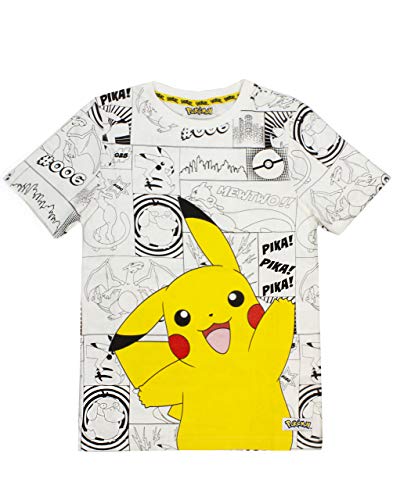 Pokèmon Panels Boy's T-Shirt (5-6 Years)