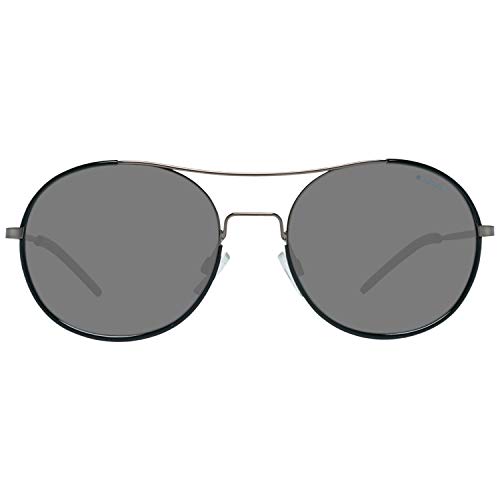 Polaroid PLD 1021/S Y2 KJ1 55 Gafas de Sol, Gris (Dark Ruthenium/Grey Pz), Unisex Adulto