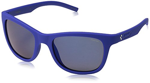 Polaroid PLD 7008/N JY 15O gafas de sol, Azul (Bluette/Greyblmirror Pz), 54 para Hombre