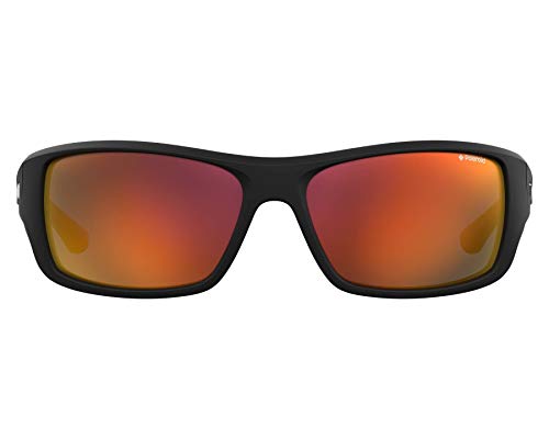 Polaroid SPORT PLD 7013/S gafas de sol, BKORNFLRU, 63 para Hombre