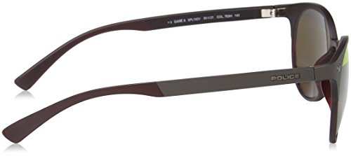 Police SPL162V507E8H Gafas de sol, Marrón, 50 Unisex