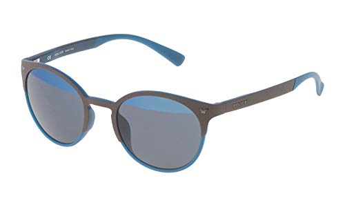 Police SPL162V50MB6H Gafas de sol, Azul, 50 Unisex