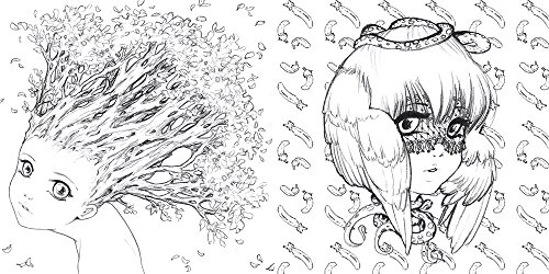 Pop Manga Coloring Book: A Surreal Journey Through a Cute, Curious, Bizarre, and Beautiful World (Colouring Books)