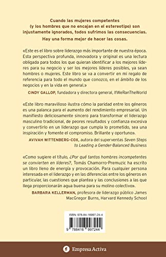 ¿Por Qué Tantos Hombres Incompetentes Se Convierten En Líderes: (Y cómo evitarlo) (Gestión del conocimiento)