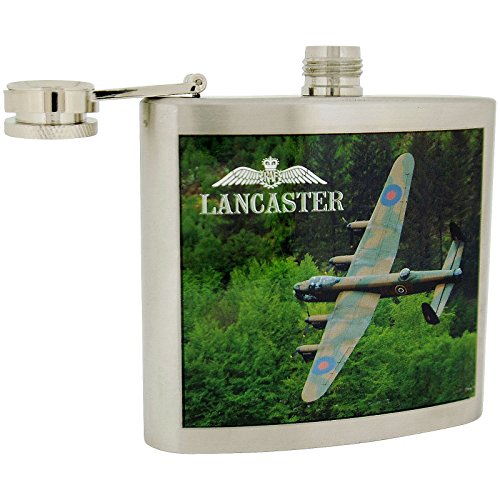 Producto autorizado bombardero Lancaster arbitro foto de 5 oz petaca de acero inoxidable SC1129