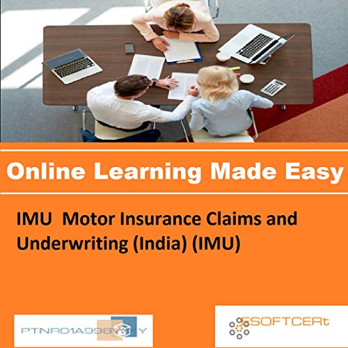 PTNR01A998WXY IMU Motor Insurance Claims and Underwriting (India) (IMU) Online Certification Video Learning Made Easy