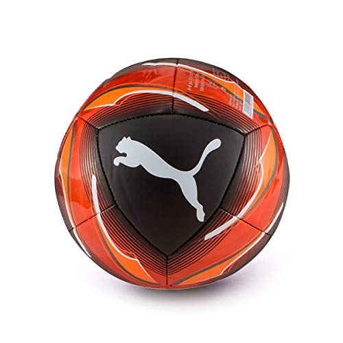 Puma Mini Valencia CF Icon 2020-2021, Balón, Puma Black-Vibrant Orange, Talla Mini