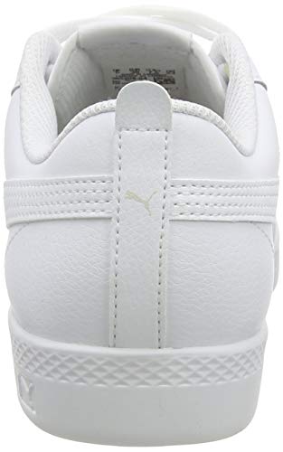 PUMA Smash WNS V2 L, Zapatillas para Mujer, Blanco White White, 38 EU