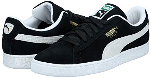 PUMA Suede Classic+, Zapatilla para Hombre, Negro Black White, 39 EU