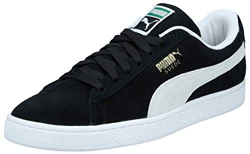 PUMA Suede Classic+, Zapatilla para Hombre, Negro Black White, 39 EU