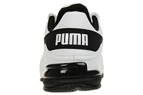 PUMA Viz Runner, Zapatillas de Running para Hombre, Blanco White Black, 46 EU