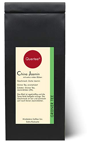 Quertee® - Té verde - té de jazmín de China Riche en flores - 250 g