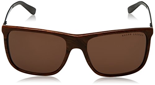 Ralph Lauren 0Rl8157 Gafas de sol, Briar Root Vintage Effect, 58 para Hombre