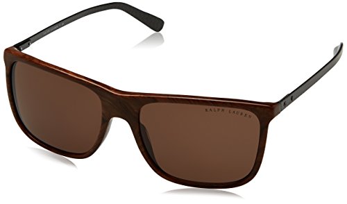 Ralph Lauren 0Rl8157 Gafas de sol, Briar Root Vintage Effect, 58 para Hombre