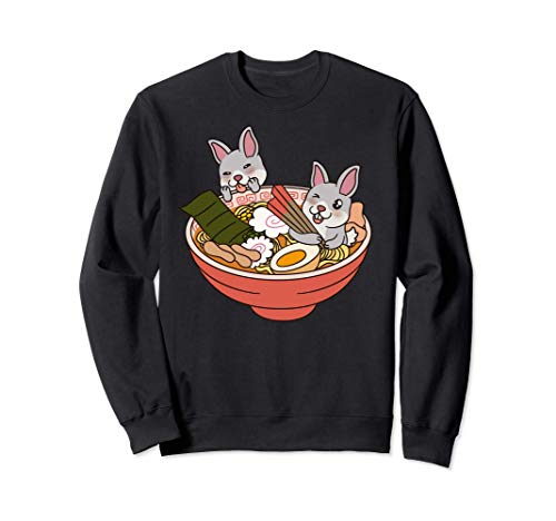 Ramen Conejo Mascota Sudadera