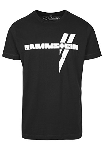 Rammstein – Camiseta para Hombre, Color Blanco, Hombre, Camiseta, RS003, Negro, Medium