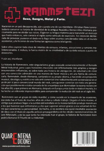 Rammstein. Sexo, Sangre, Metal Y Furia