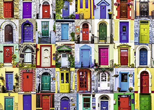 Ravensburger Doors of The World - Puzzle de 1000 Piezas para Adultos - Cada Pieza es única, tecnología Softclick Significa Piezas encajan Perfectamente