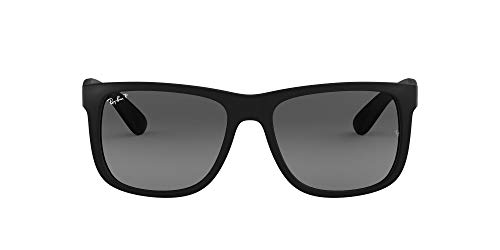 Ray-Ban 0RB4165F-55-622-T3 Gafas, Black Rubber Polar Gray Gradient, Talla Única Para Todos Los Adultos Unisex De Ee. Uu. para Hombre