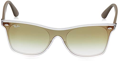 Ray-Ban 0rb4440n 6358w0 41 Gafas de sol, Matte Transparente, 45 Unisex