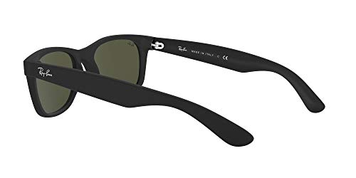 Ray-Ban 2132, Gafas de Sol Unisex, Multicolor (Black Rubber), 58 mm