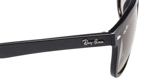 Ray-Ban 4147-non Polarized Gafas de sol, Black, 55 para Hombre