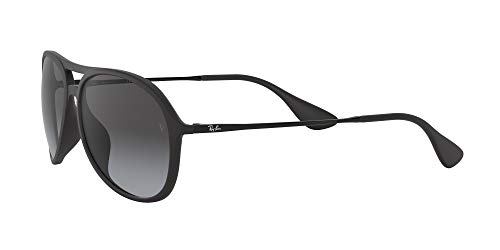 Ray-Ban Alex Gafas de sol, Rubber Black, 59 para Hombre