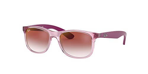 Ray-Ban JUNIOR 0RJ9062S Gafas de sol, Transparente Pink, 48 Unisex