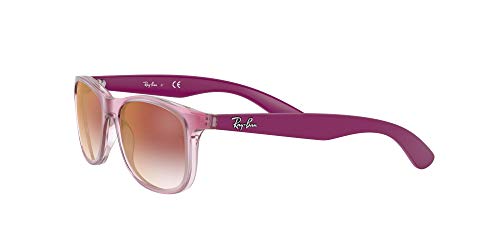 Ray-Ban JUNIOR 0RJ9062S Gafas de sol, Transparente Pink, 48 Unisex