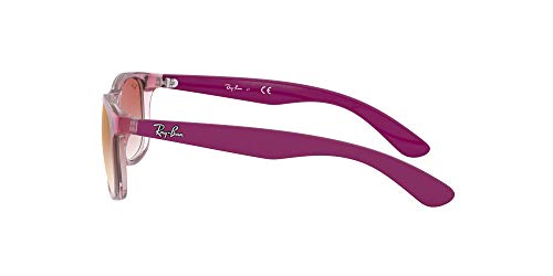 Ray-Ban JUNIOR 0RJ9062S Gafas de sol, Transparente Pink, 48 Unisex