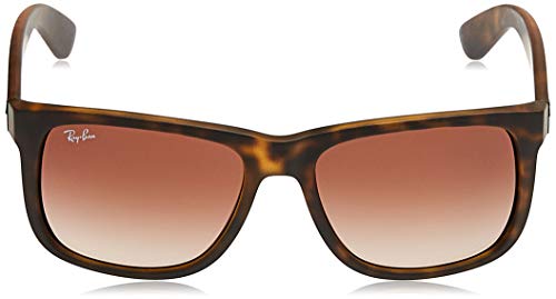 Ray-Ban Justin RB4165 - Gafas de sol Unisex, Marrón (Brown 710/13), 55 mm