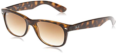 Ray-Ban New Wayfarer, Gafas de Sol Unisex adulto, Multicolor (Tortoise 710/51), 55 mm