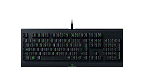 Razer Cynosa Lite Teclado de juegos tipo Membrana, Gaming, con interruptores de suspensión completa, totalmente programable, vistas cromadas RGB, ES Layout