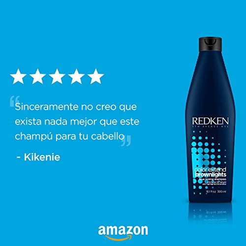 Redken Champú Brownlights para cabellos morenos - 300 ml