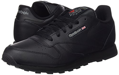 Reebok Classic Leather, Zapatillas de Running Niños, Negro (Black), 36 EU