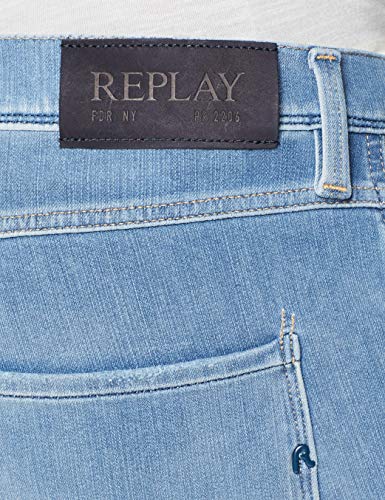 REPLAY Anbass Vaqueros Slim, Azul (Light Blue 10), W29/L34 (Talla del Fabricante: 29) para Hombre