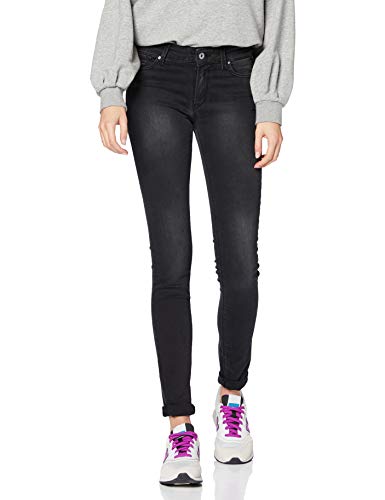 REPLAY New Luz Vaqueros Skinny, Gris (Dark Grey 097), No Aplica / L32 (Talla del Fabricante: 25) para Mujer