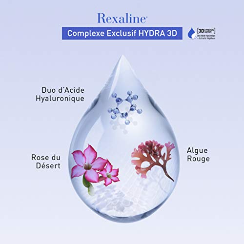 Rexaline - Hydra-Divine SPF20 - Crema Hidratante tintada - CC cream con ácido hialurónico, crema correctora, corrector de tez naranja - Tratamiento antiedad - 30 ml