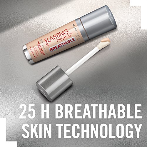 Rimmel Lasting Finish 25H Breathable Foundation 010 Light Porcelain Podkład do twarzy