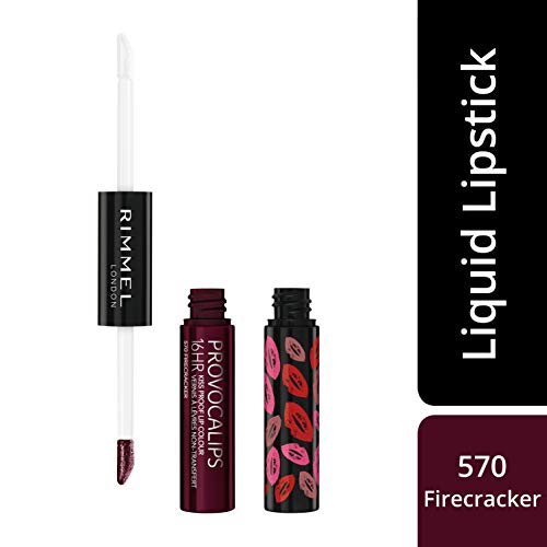 Rimmel London Provocalips Barra de Labios Tono 570 Firecracker (Gama Morados) - 18 g