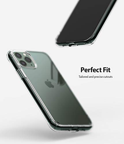 Ringke Fusion Diseñado para Funda iPhone 11 Pro, Espalda Transparente Prevención de Golpes Parachoque TPU Carcasa iPhone 11 Pro 5.8 Pulgadas (2019) - Transparente