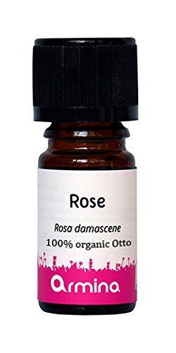 Rosa Damascena Otto aceite esencial Bio 100 % puro-1ml