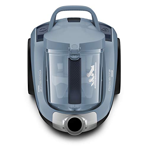 Rowenta Compact Power Cyclonic XL Animal RO4871 - Aspiradora sin bolsa de 2.5 l, diseño compacto, motor EffiTech, parquet, ranuras, tapicerías y suelos sólidos