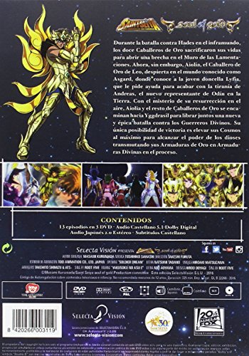 Saint Seiya Soul Of Gold Serie Completa [DVD]